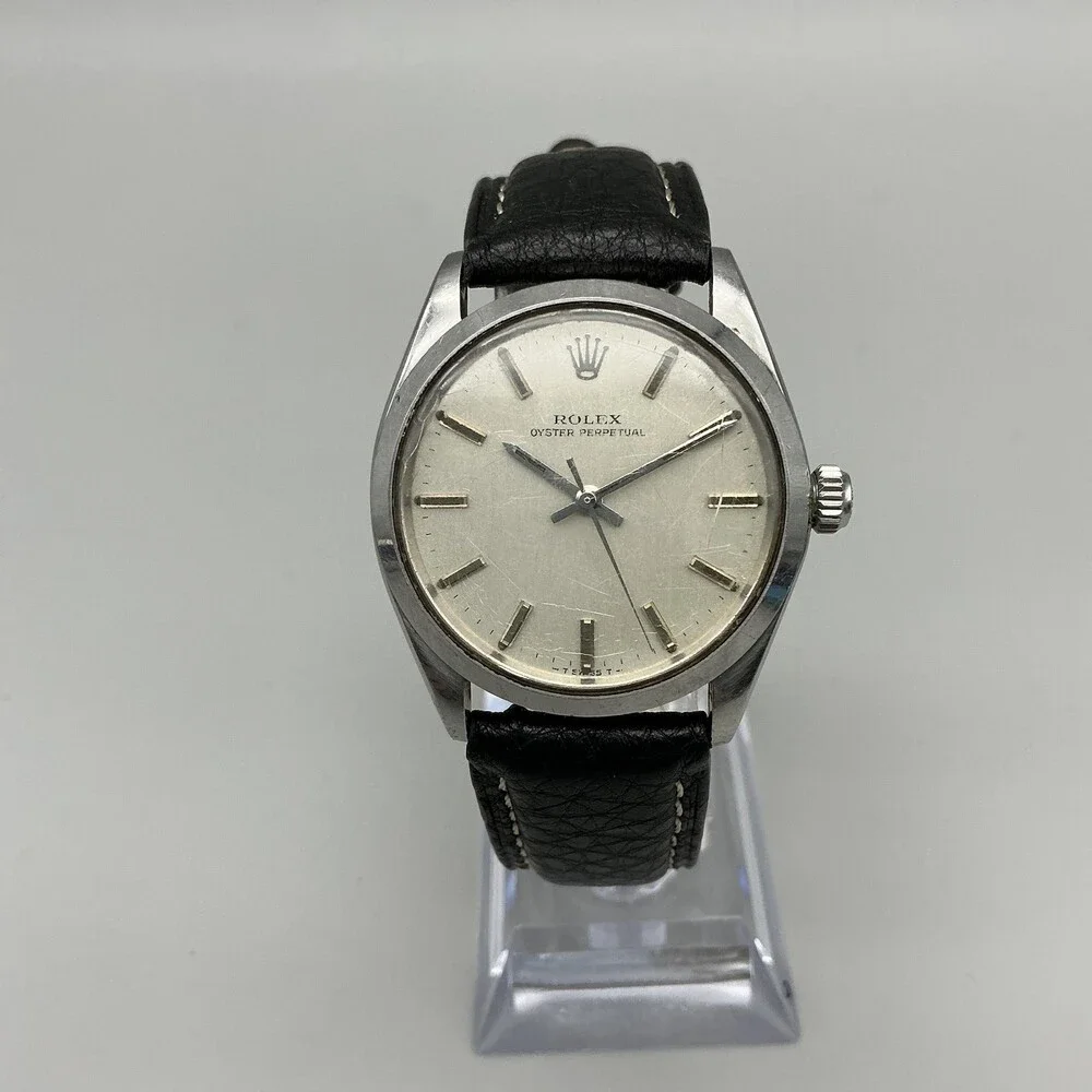 Vintage Rolex Oyster Perpetual Mens Watch 34mm 1520 Cal. 1002 Case Automatic
